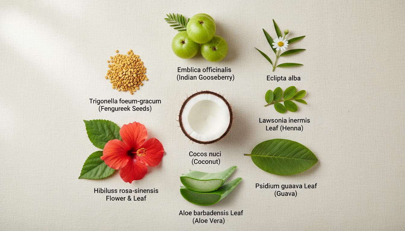 செம்பருத்தி கரும்பட்டி முடி எண்ணெய்