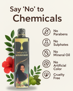 செம்பருத்தி கரும்பட்டி முடி எண்ணெய்