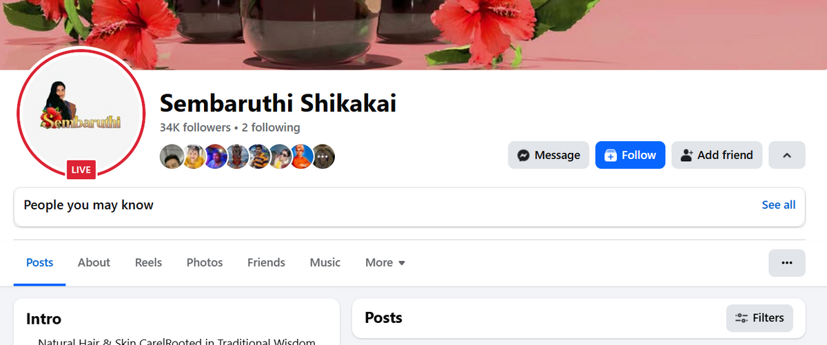 Follow us on Facebook